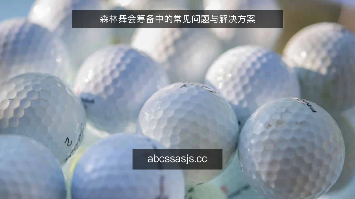 森林舞会筹备中的常见问题与解决方案